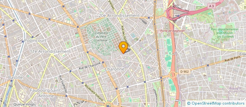 localisation de l'entreprise AR CONSEIL  PARIS