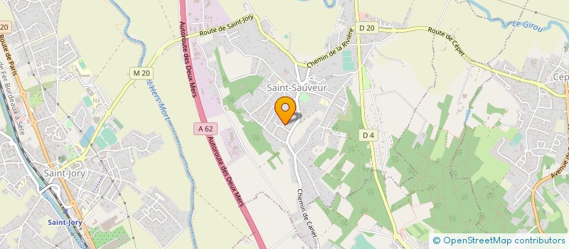 localisation de l'entreprise AR CONSULTING  SAINT-SAUVEUR