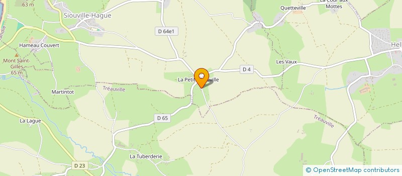 localisation de l'entreprise AR COURSES SNC  SIOUVILLE-HAGUE