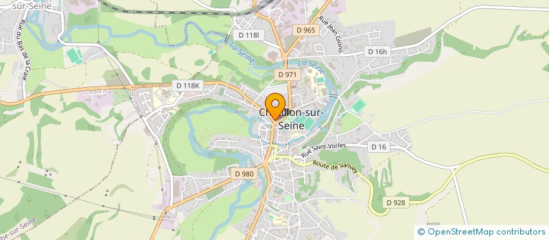localisation de l'entreprise AR CREATION à CHATILLON-SUR-SEINE