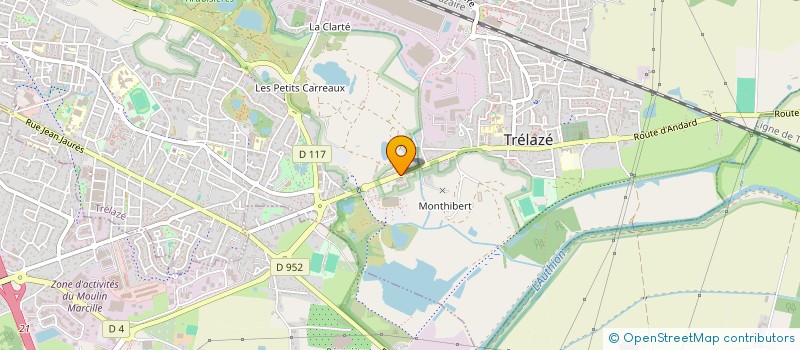 localisation de l'entreprise AR DECO  TRELAZE