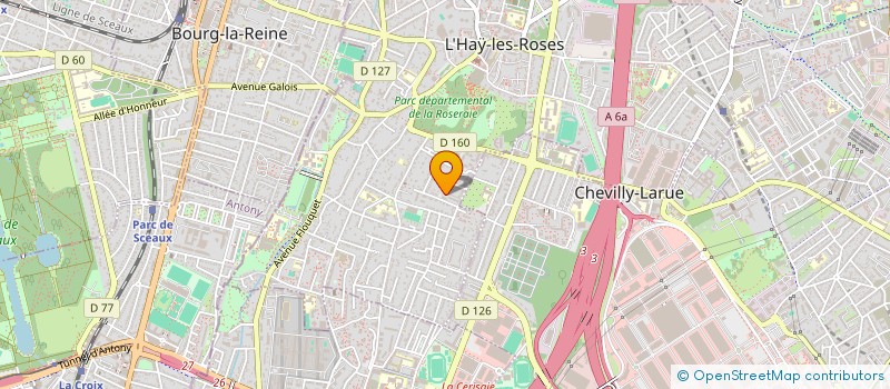 localisation de l'entreprise AR. DECOR  L'HAY-LES-ROSES