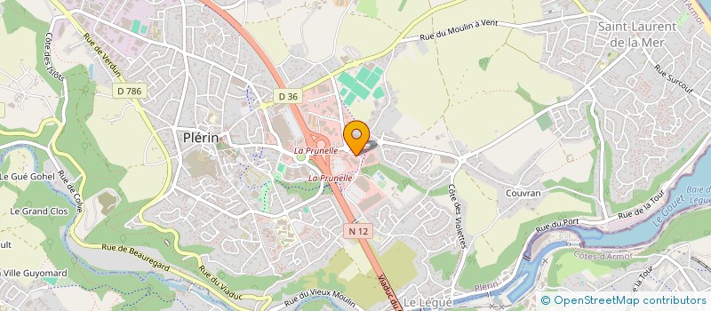 localisation de l'entreprise AR DENN à PLERIN