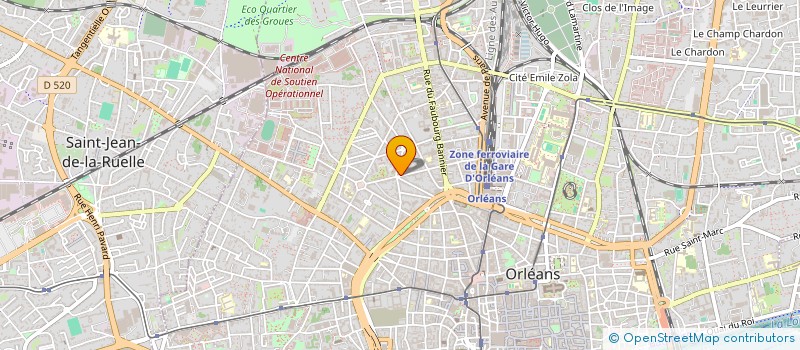 localisation de l'entreprise AR DESIGN à ORLEANS