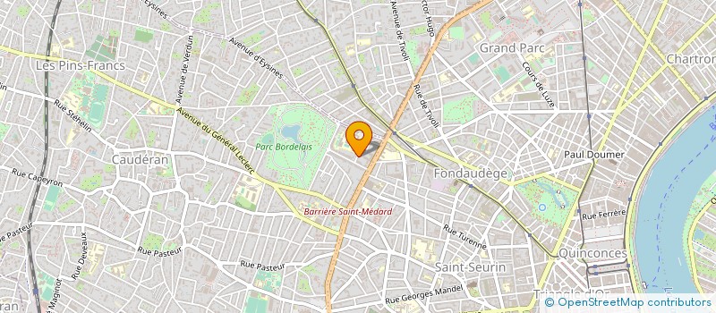 localisation de l'entreprise AR-DFI à BORDEAUX