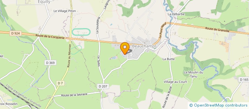 localisation de l'entreprise AR DIREDIG  BEAUCHAMPS