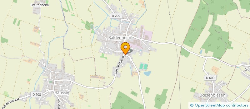 localisation de l'entreprise AR DISTRIBUTION 67  BALDENHEIM