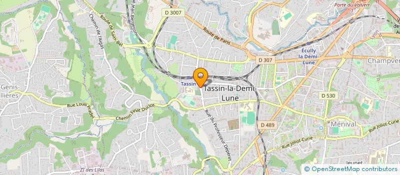 localisation de l'entreprise AR DISTRIBUTION TASSIN  TASSIN-LA-DEMI-LUNE