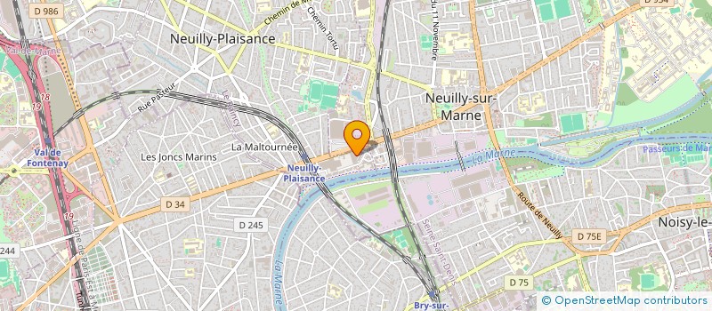 localisation de l'entreprise AR-EC à NEUILLY-PLAISANCE