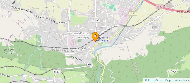 localisation de l'entreprise AR ELECTRICITE  SAINT-PIERRE-EN-FAUCIGNY