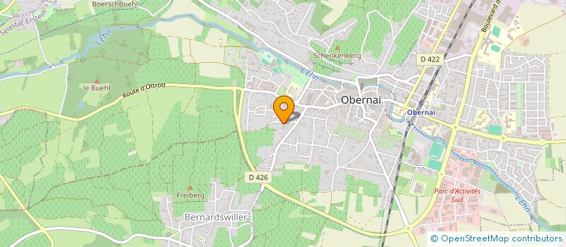 localisation de l'entreprise AR ENERGIE SERVICES à OBERNAI