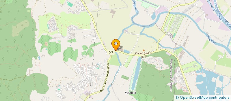 localisation de l'entreprise AR ENERGY à ROQUEBRUNE-SUR-ARGENS