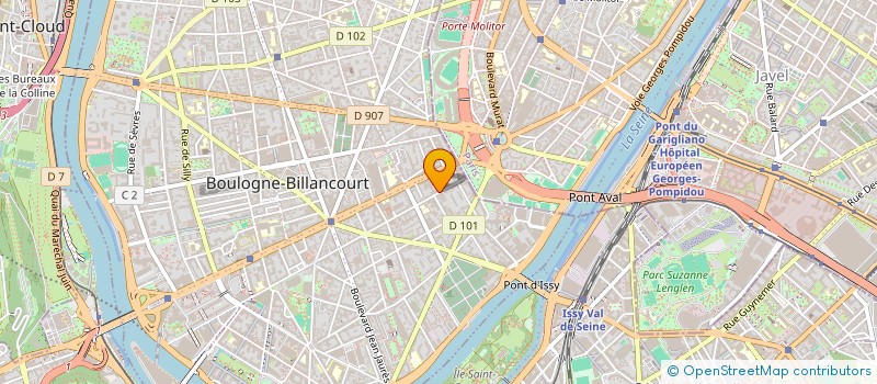 localisation de l'entreprise AR-ETUDES SARL à BOULOGNE-BILLANCOURT
