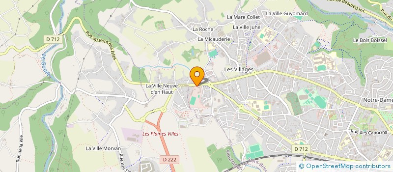 localisation de l'entreprise AR FLAMMERENN à SAINT-BRIEUC