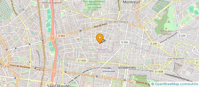localisation de l'entreprise AR-FRA-TEC à MONTREUIL