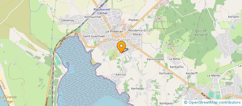 localisation de l'entreprise AR GAOUENN  PLOUHARNEL