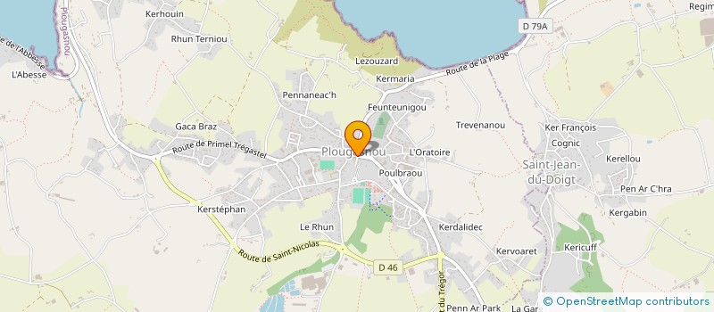 localisation de l'entreprise AR GER IMMOBILIER  PLOUEZOC'H