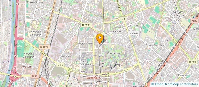 localisation de l'entreprise AR GLOBUS à GRENOBLE