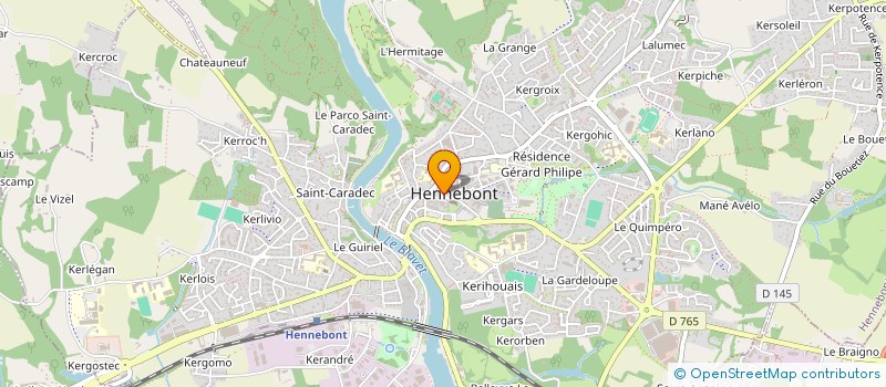 localisation de l'entreprise AR GOELAN à HENNEBONT