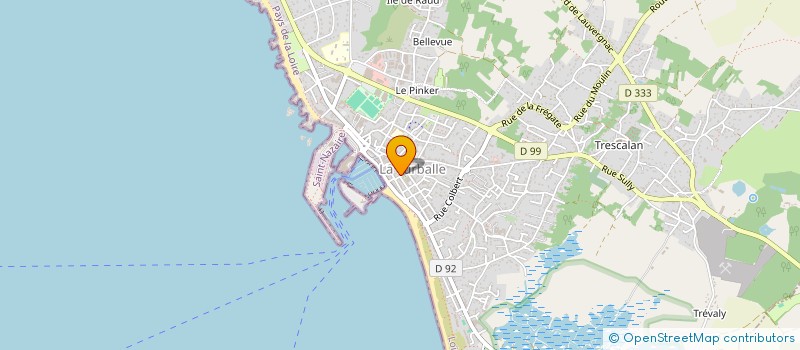 localisation de l'entreprise AR GOUELAN PEN DU  LA TURBALLE