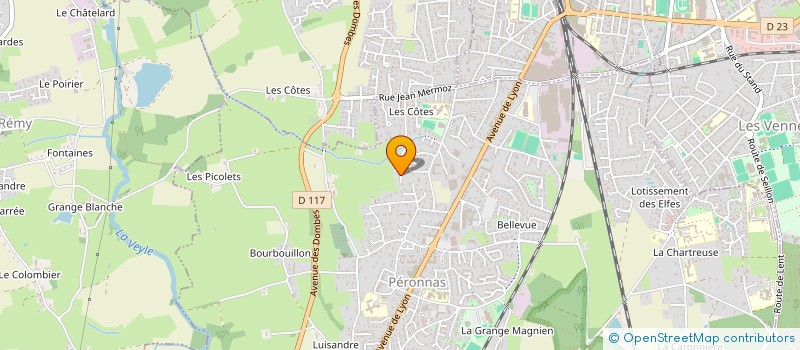 localisation de l'entreprise AR GROUP  PERONNAS