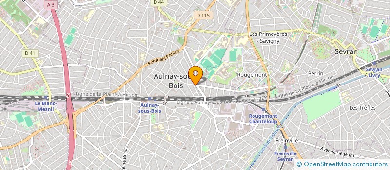 localisation de l'entreprise AR GROUP à AULNAY-SOUS-BOIS