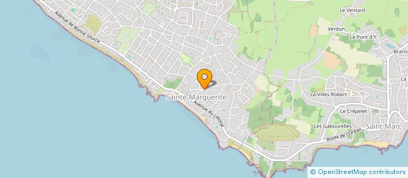 localisation de l'entreprise AR GWEZ  PORNICHET