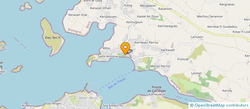 localisation de l'entreprise AR GWINVER  PLOUGUERNEAU