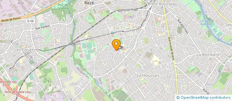 localisation de l'entreprise AR IMAGO  BOUGUENAIS