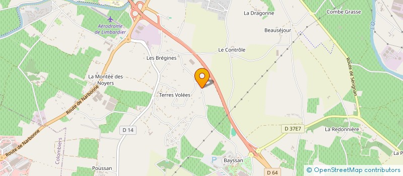 localisation de l'entreprise AR IMMO  BEZIERS