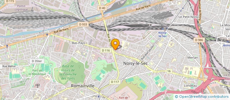 localisation de l'entreprise AR IMMO à NOISY-LE-SEC