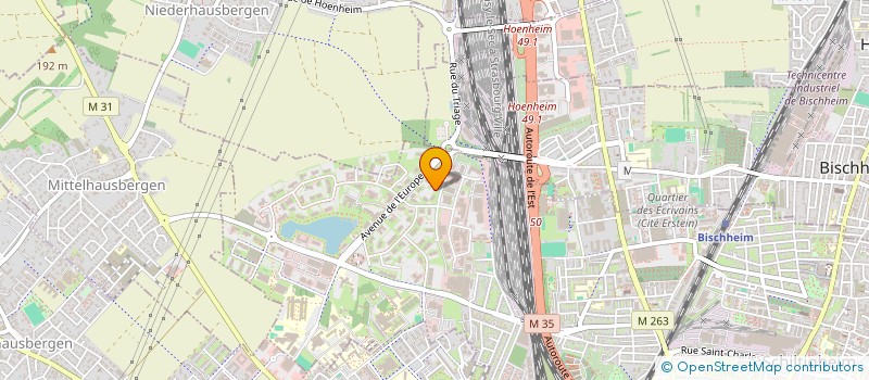 localisation de l'entreprise AR IMMO  BRUMATH