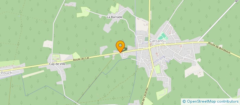 localisation de l'entreprise AR IMMO  CARCANS