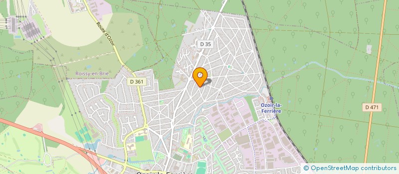 localisation de l'entreprise AR IMMO  OZOIR-LA-FERRIERE