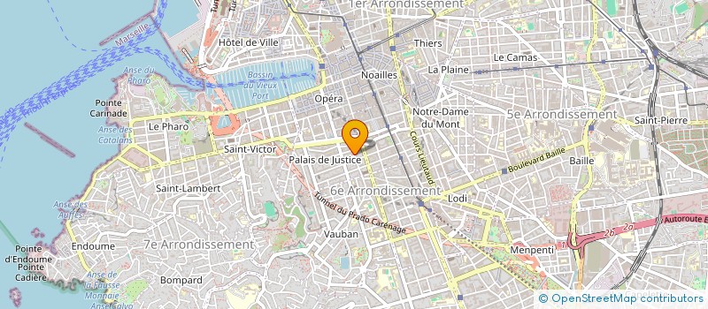 localisation de l'entreprise AR IMMO  MARSEILLE