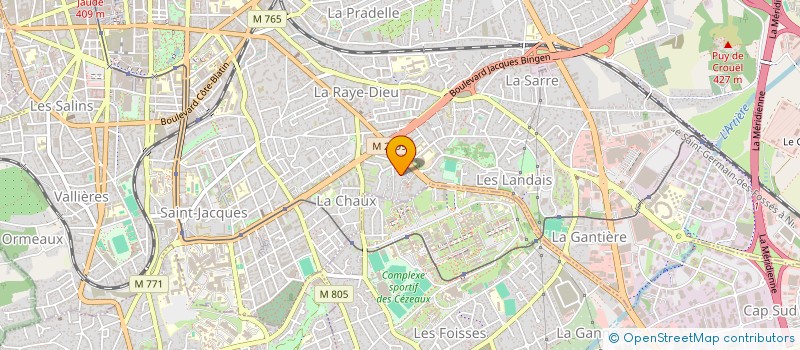 localisation de l'entreprise AR IMMO  CLERMONT-FERRAND