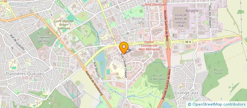 localisation de l'entreprise AR IMMOBILIER  METZ