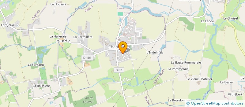 localisation de l'entreprise AR IMMOBILIER  CHANTELOUP