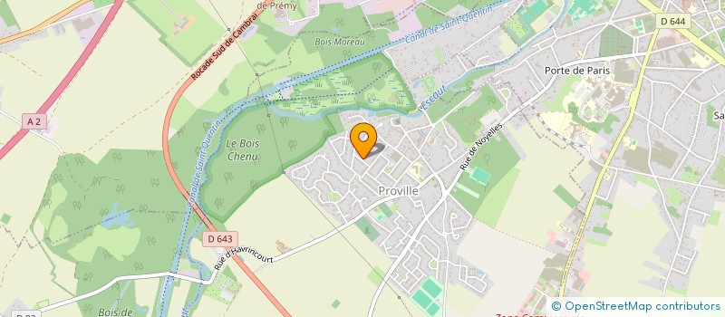 localisation de l'entreprise AR INVEST  PROVILLE