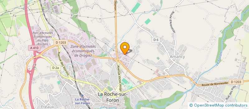 localisation de l'entreprise AR INVEST  AMANCY