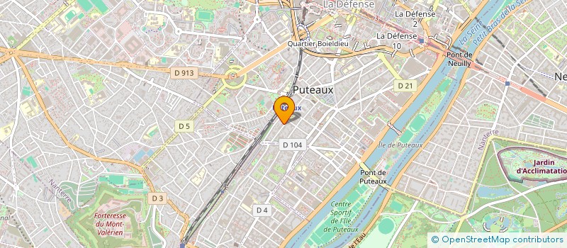 localisation de l'entreprise AR INVEST  PUTEAUX