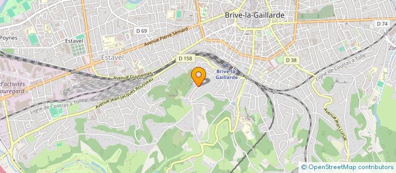 localisation de l'entreprise AR INVEST  BRIVE-LA-GAILLARDE