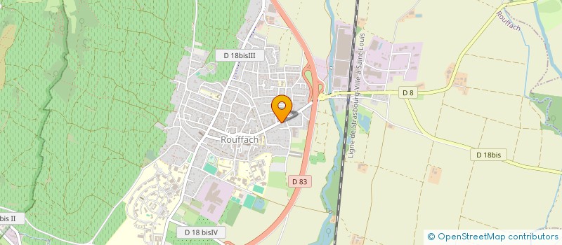 localisation de l'entreprise AR INVEST  ROUFFACH