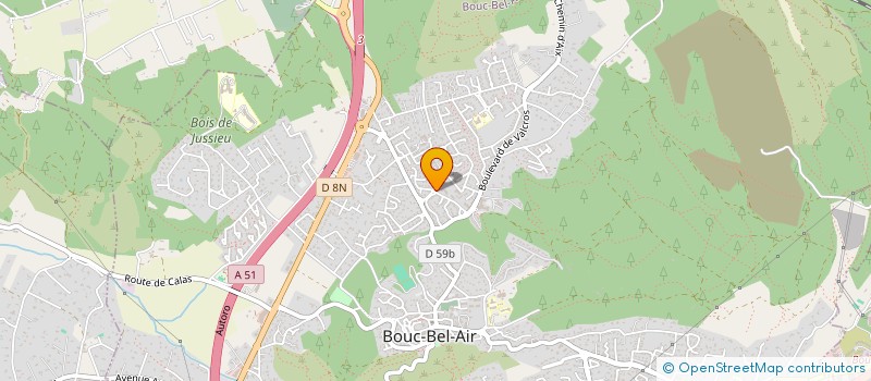 localisation de l'entreprise AR INVESTISSEMENT à BOUC-BEL-AIR