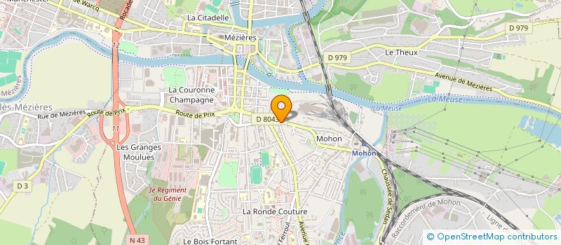 localisation de l'entreprise AR K DO à CHARLEVILLE MEZIERES