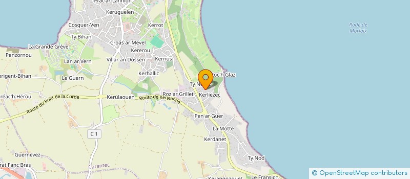 localisation de l'entreprise AR KAV 54  CARANTEC