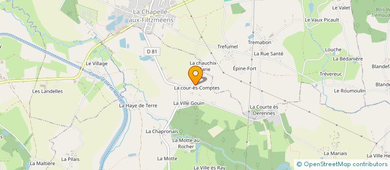 localisation de l'entreprise AR KROAZ DU  QUEBRIAC