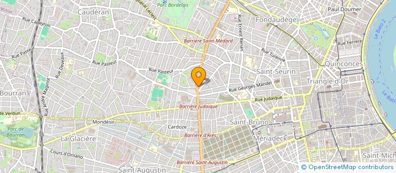 localisation de l'entreprise AR LORH  BORDEAUX