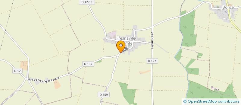 localisation de l'entreprise AR MAINTENANCE à FRESNAY-LE-COMTE
