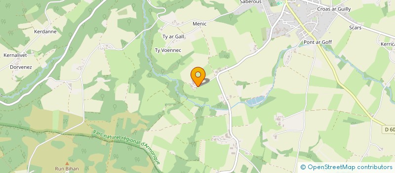 localisation de l'entreprise AR MANER  CHATEAULIN